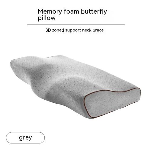 Memory Cotton Slow Rebound Butterfly Shaped Pillow Cervical Health Care