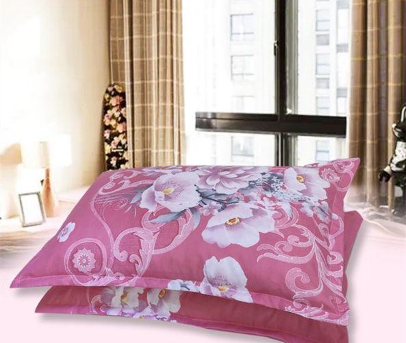 Pillowcase One-pair Package Skin-friendly Brushed Pillow Case