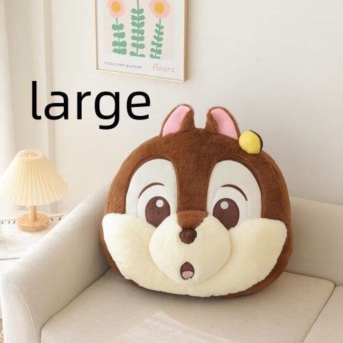 Cartoon Chipmunk Cushion Car Pillow Air Conditioning Blanket