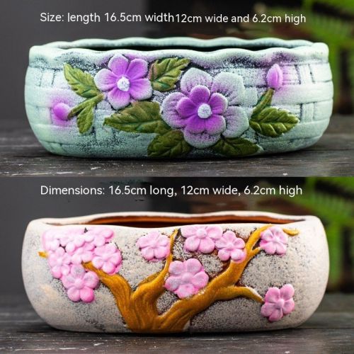 Large Succulent Flower Pot Ceramic