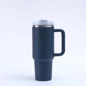304 Stainless Steel Vacuum Cup Second Generation 40oz Cup (Option: No 3 Storm Ocean Blue-40oz)